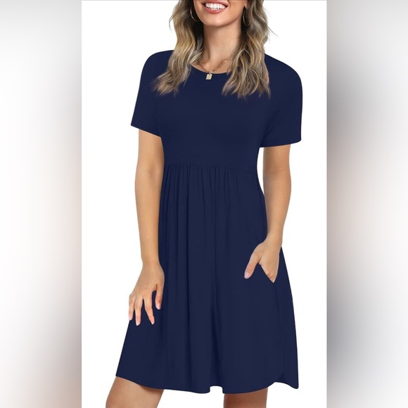 Longyuan Short‎ Sleeve Dress - Picture 1 of 5